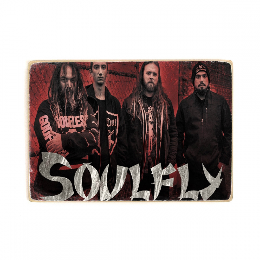 

Деревянный постер Музыка SoulFly. Max Cavalera. Sepultura А1