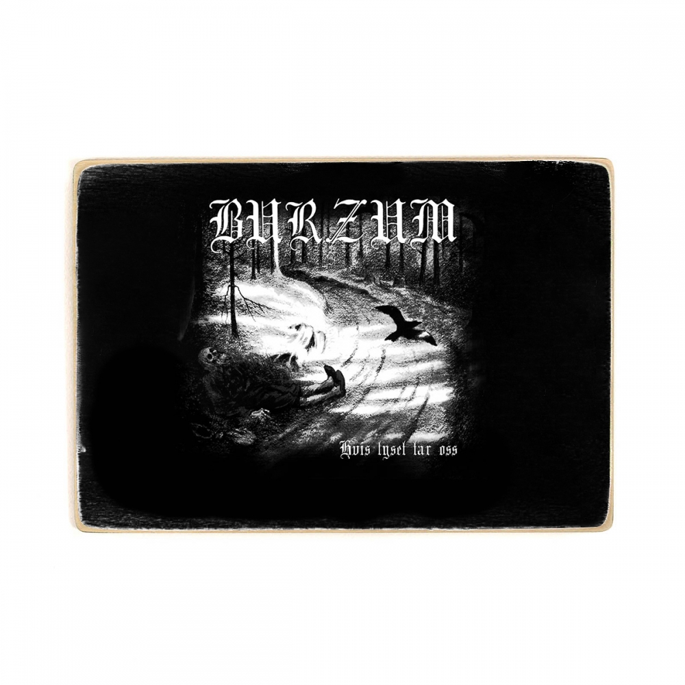 

Деревянный постер Музыка Burzum, бурзум А2