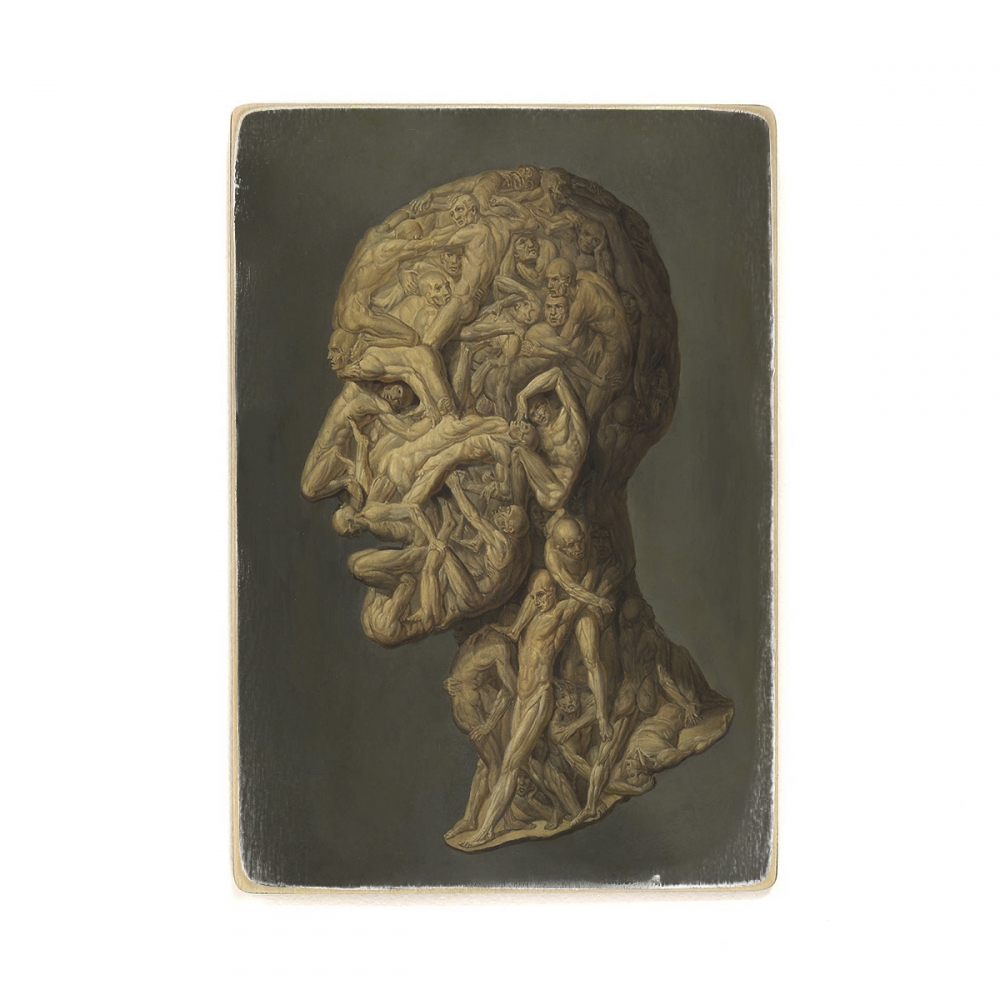 

Деревянный постер Искусство "Testa Anatomica" - Filippo Balbi (1854) А1