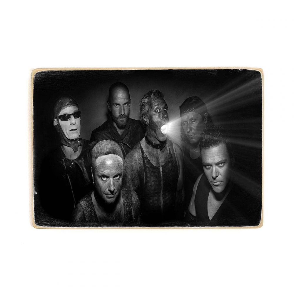 

Деревянный постер Музыка Rammstein, рамштайн, Тилль Линдеманн. Шахтеры А1