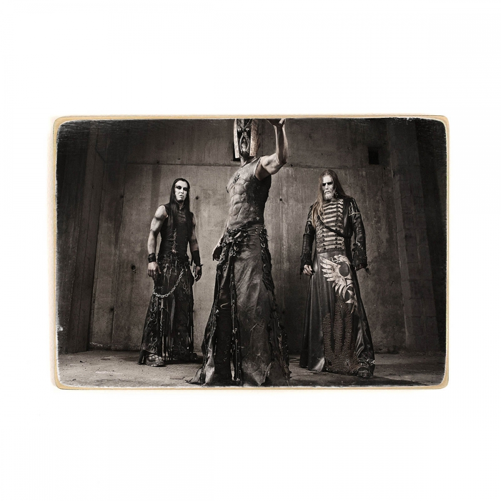 

Деревянный постер Музыка Behemoth, состав группа. Участники. Nergal . Блэк метал. Бегемот. А2