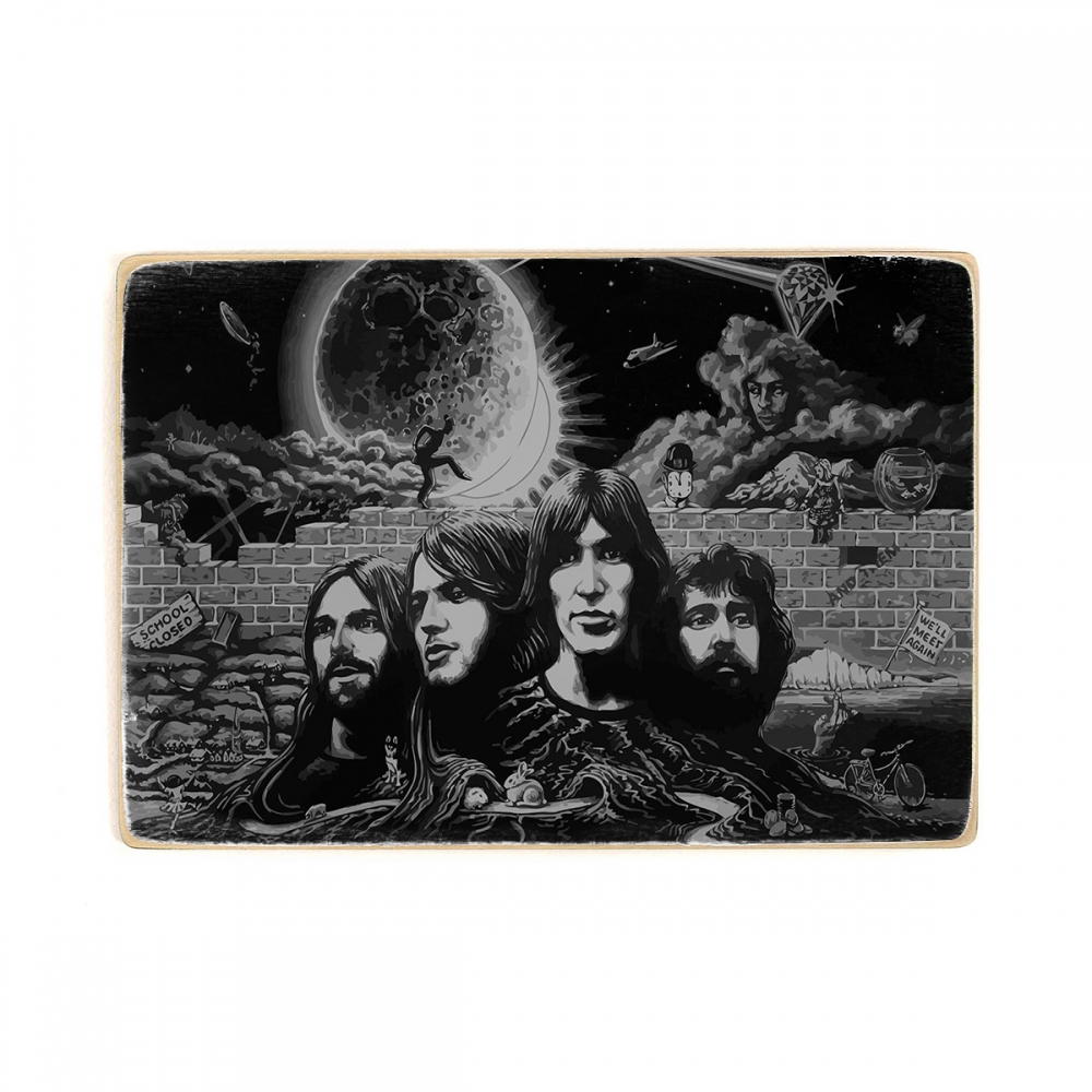 

Деревянный постер Музыка Pink Floyd рисунок А1