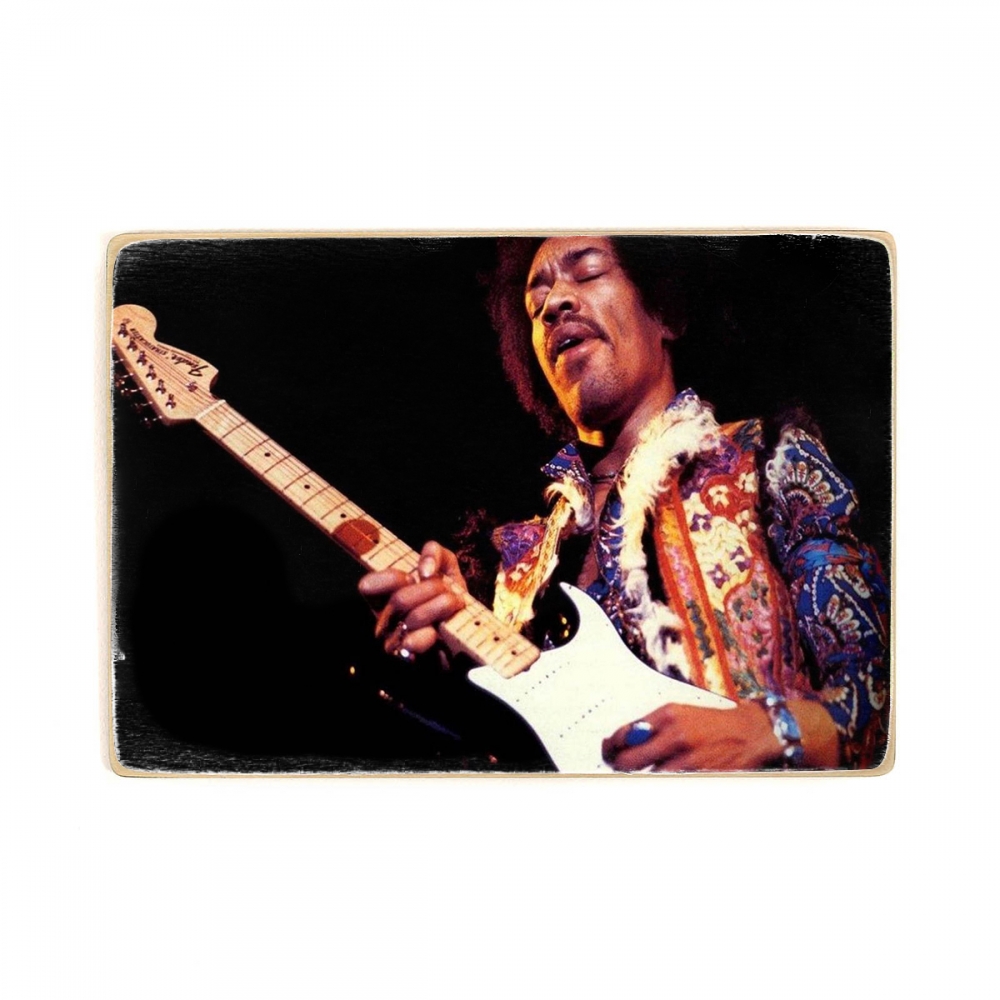 

Деревянный постер Музыка Jimi Hendrix, Джими Хендрикс. Хиппи А2