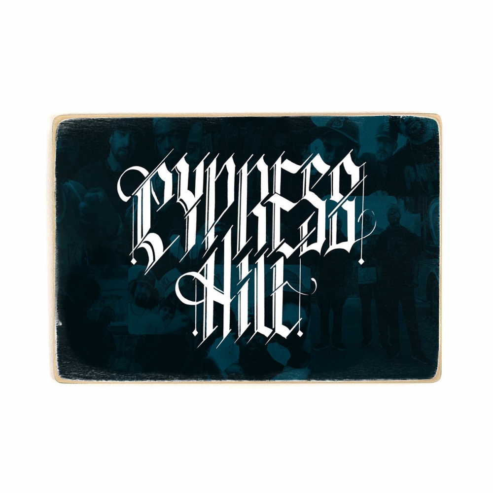 

Деревянный постер Музыка Cypress Hill, сайпрес хилл. Rap music. Логотип А2
