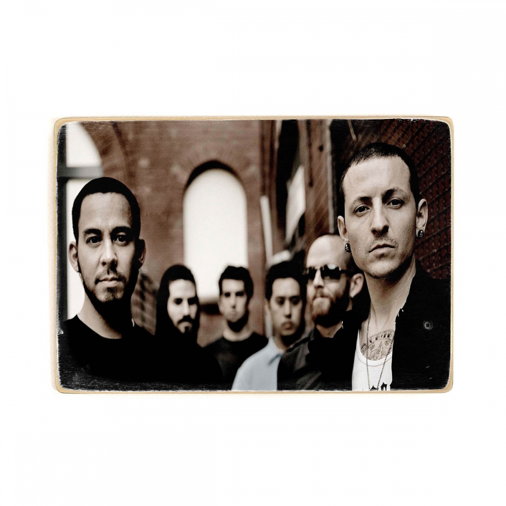 

Деревянный постер Музыка Linkin Park. Честер Беннингтон. Линкин Парк. Участники группы А1