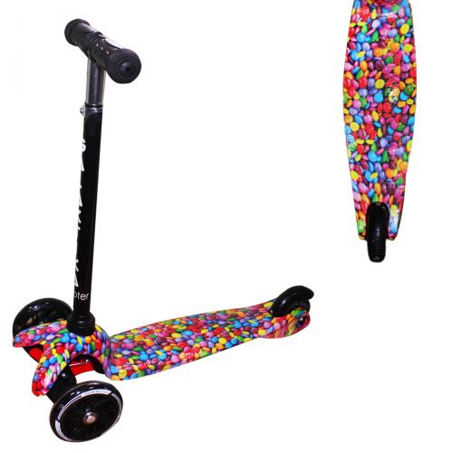 

Самокат четырехколесный "Best Scooter", камушки