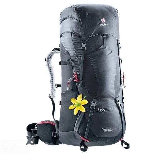 

Рюкзак Deuter Aircontact Lite 60 + 10 SL graphite-black (4340218 4701)