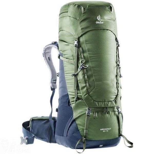 

Рюкзак Deuter Aircontact 65 + 10 khaki-navy (3320519 2325)