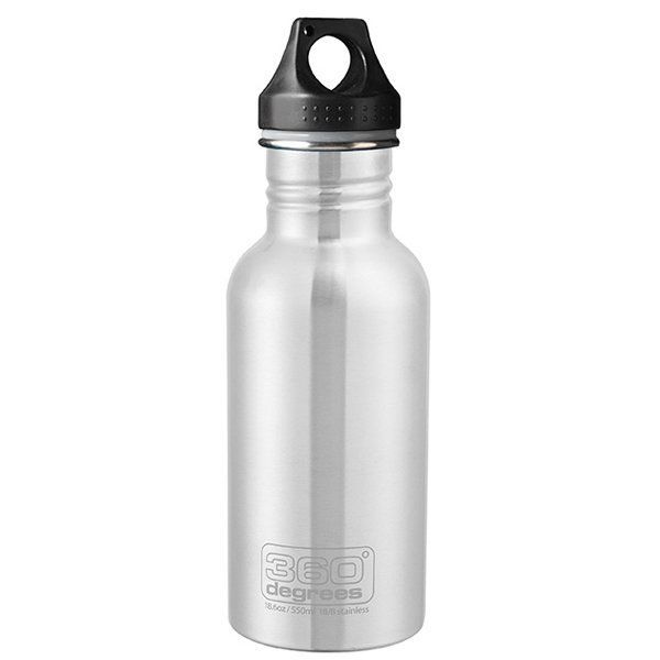 

Фляга 360° degrees - Stainless Steel Botte Silver 550 мл (STS 360SSB550ST)
