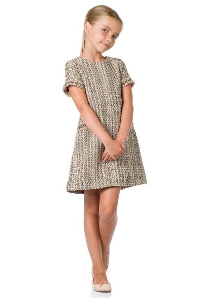 

Платье Miss DM Мадемузель CHANEL 128 см Бежевое (3831875)