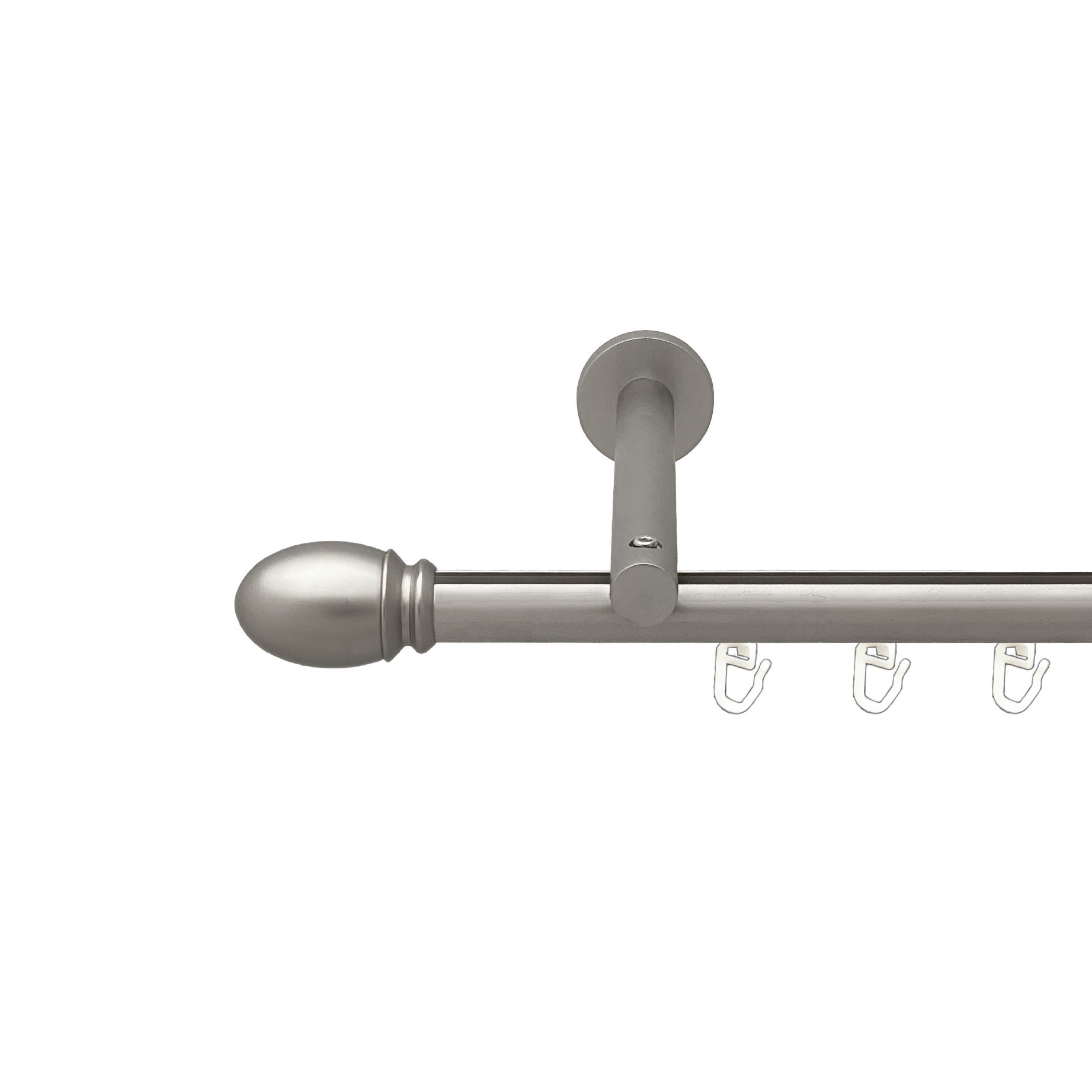 

Карниз Orvit Белуно металевий однорядний циліндр на профіль 16 см профільна труба Сатин 19 мм 300 см (00-00015073)