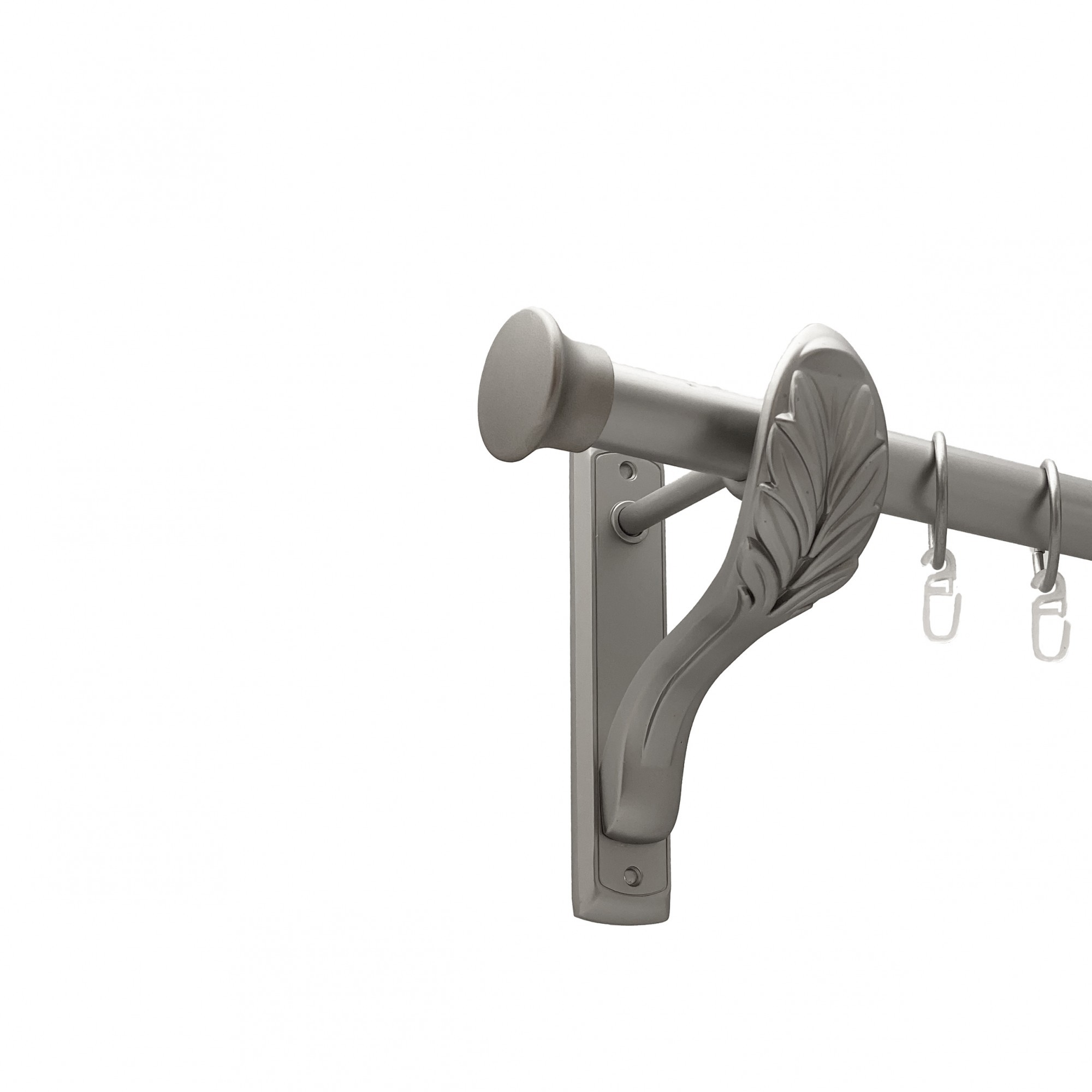 

Карниз Orvit Дуо металевий однорядний ретро гладка труба кільце металеве Сатин 25 мм 200 см (00-00011188)