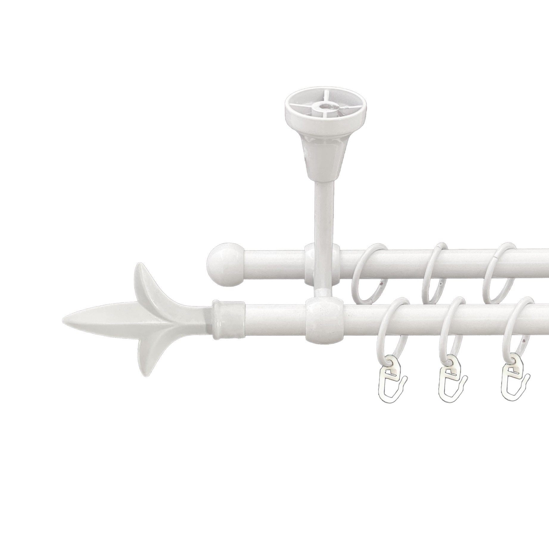 

Карниз Orvit Лілія металевий дворядний литий до стелі гладка труба кільце металеве Арктіс 16\16 мм 220 см (00-00012411)