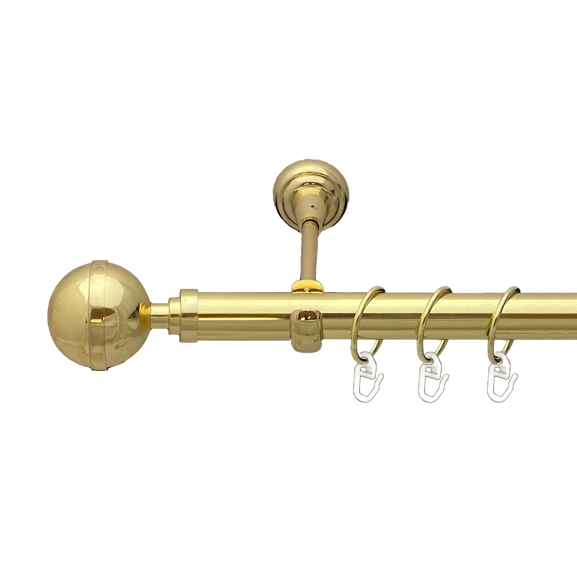 

Карниз Orvit Калісто металевий однорядний відкритий гладка труба кільце металеве Золото 25 мм 240 см (00-00012676)