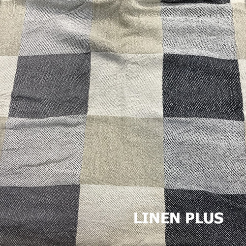

Льняной плед, LINEN PLUS, Клетчатый, 210x200 см(17с186)