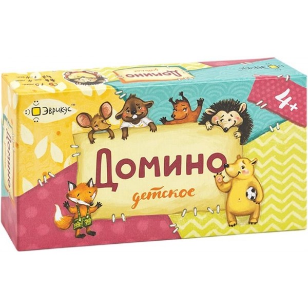 

Настольная игра Эврикус Домино детское (BG-12018)