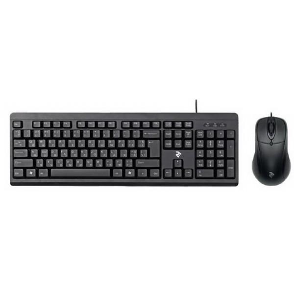 

Комплект (клавиатура, мышь) 2E MK401 (2E-MK401UB) Black USB