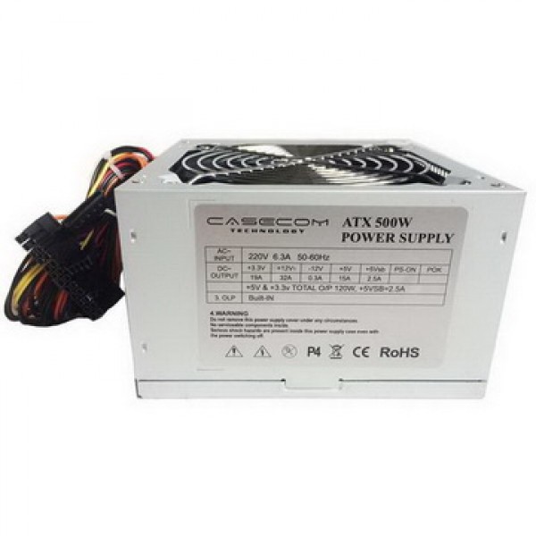 

Блок питания CaseCom (CM 500 ATX) 500W 12Fan