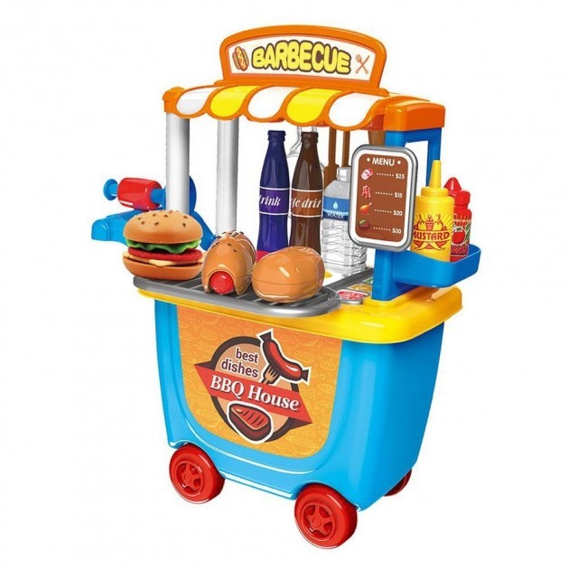 

Игровой набор MToys Кафе быстрого питания Фаст фуд на колесах