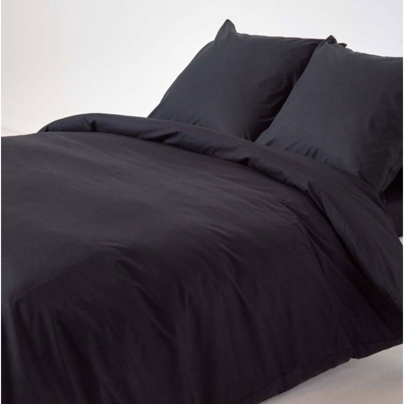 

Постельное белье MERISET Черное Бязь Полуторный 550013-1