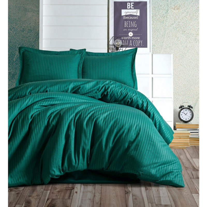 

Постельное белье MERISET GREEN Elite Евро на резинке 550131-7