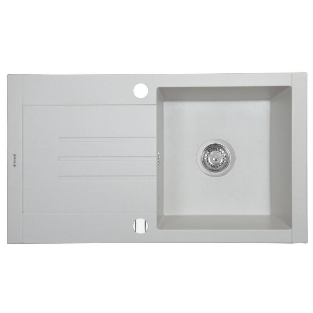 

Мойка кухонная PERFELLI TINETTO PGT 114-76 WHITE