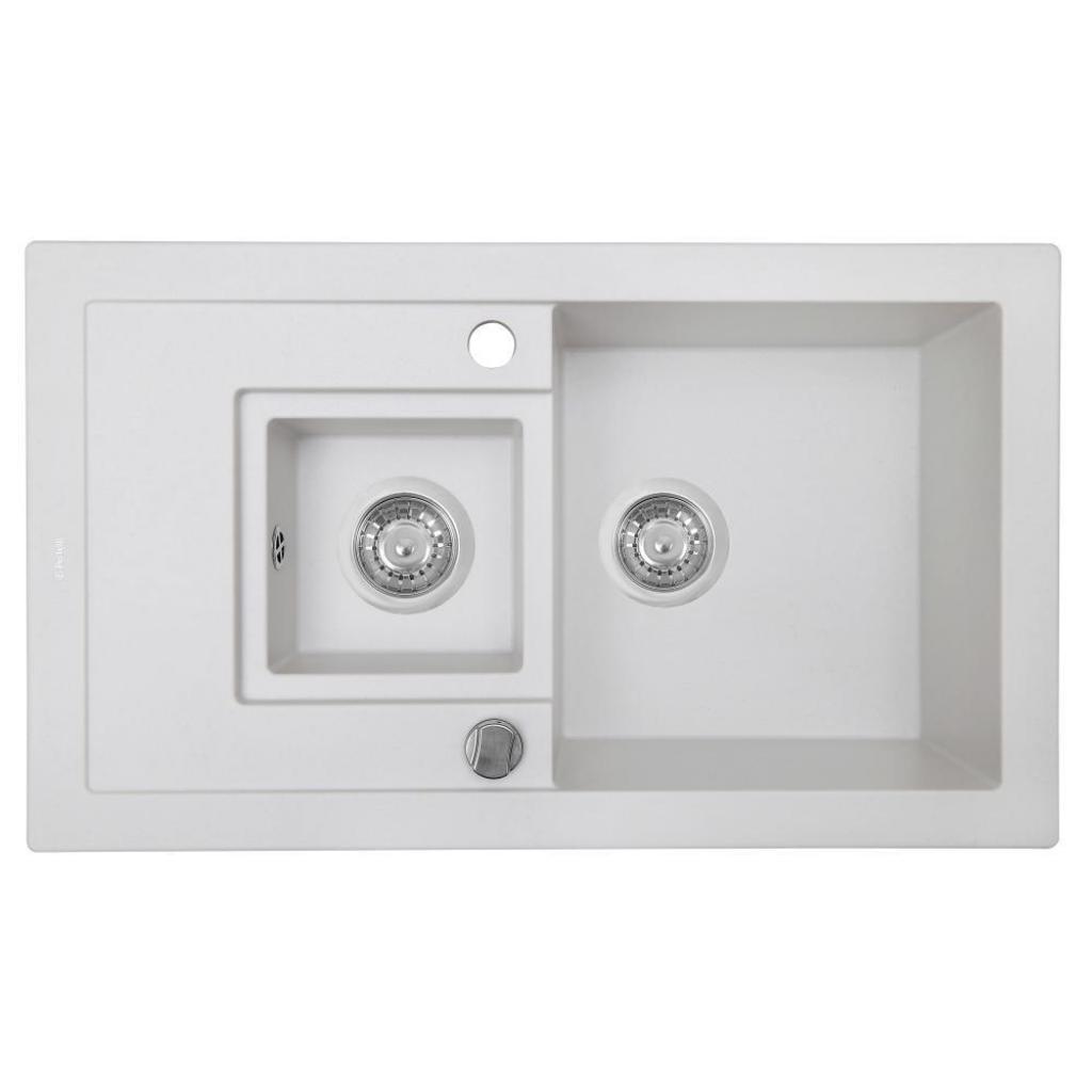 

Мойка кухонная PERFELLI PIERRA PGP 536-78 WHITE