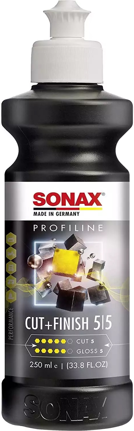 Полировальная паста для кузова автомобиля Sonax PROFILINE Cut+Finish 5 ...