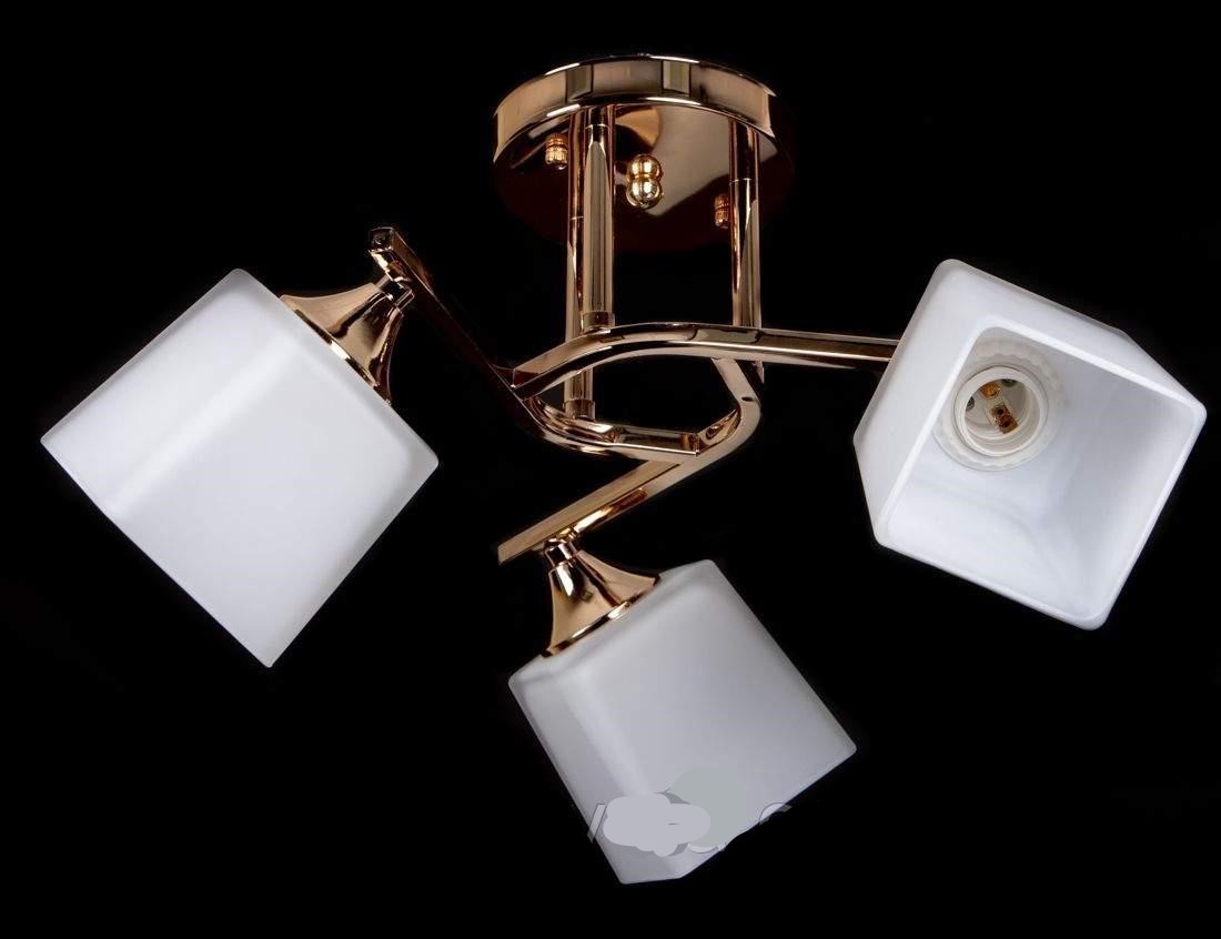 

Люстра Свет стелева на 3 плафони золотиста SR-A3064/3 FG