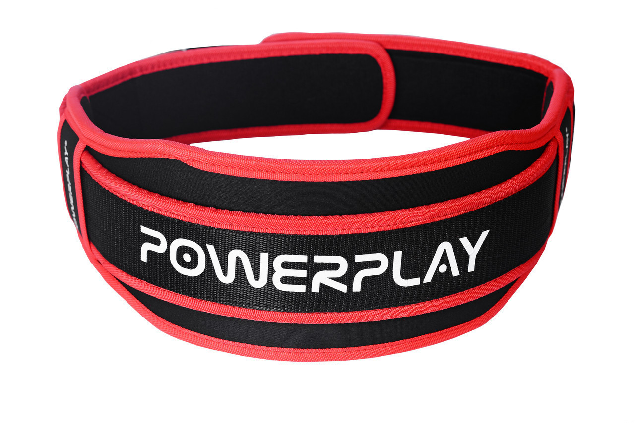 

Пояс для тяжелой атлетики PowerPlay 5545 черно-красный (Неопрен) L