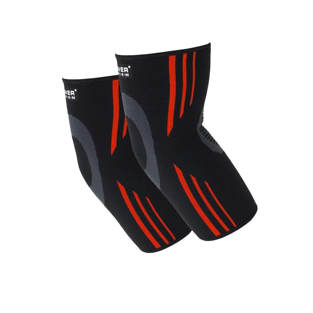 

Налокотники спортивные Power System Elbow Support Evo PS-6020 Black/Orange XL