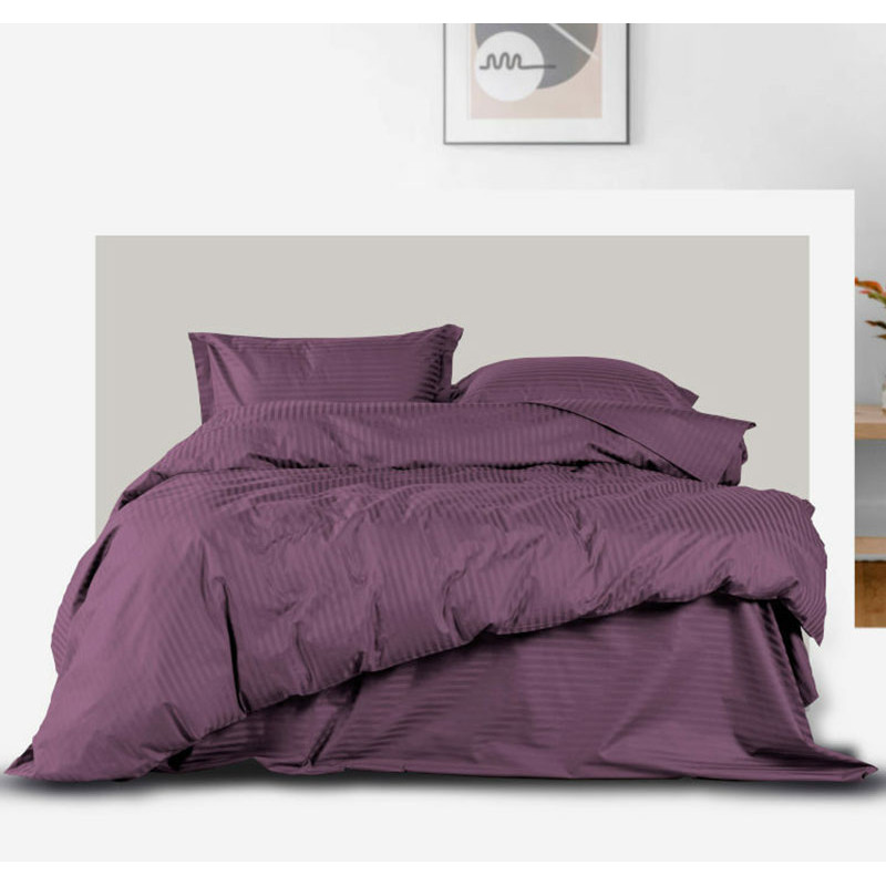 

Постельное белье MERISET DARK PLUM Семейный на резинке 550136-8