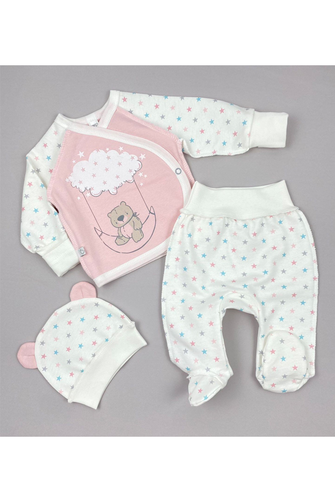 

Костюм яслі "Star bear" на дівчинку MARIO KIDS 56 рожевий (SKT000585096)