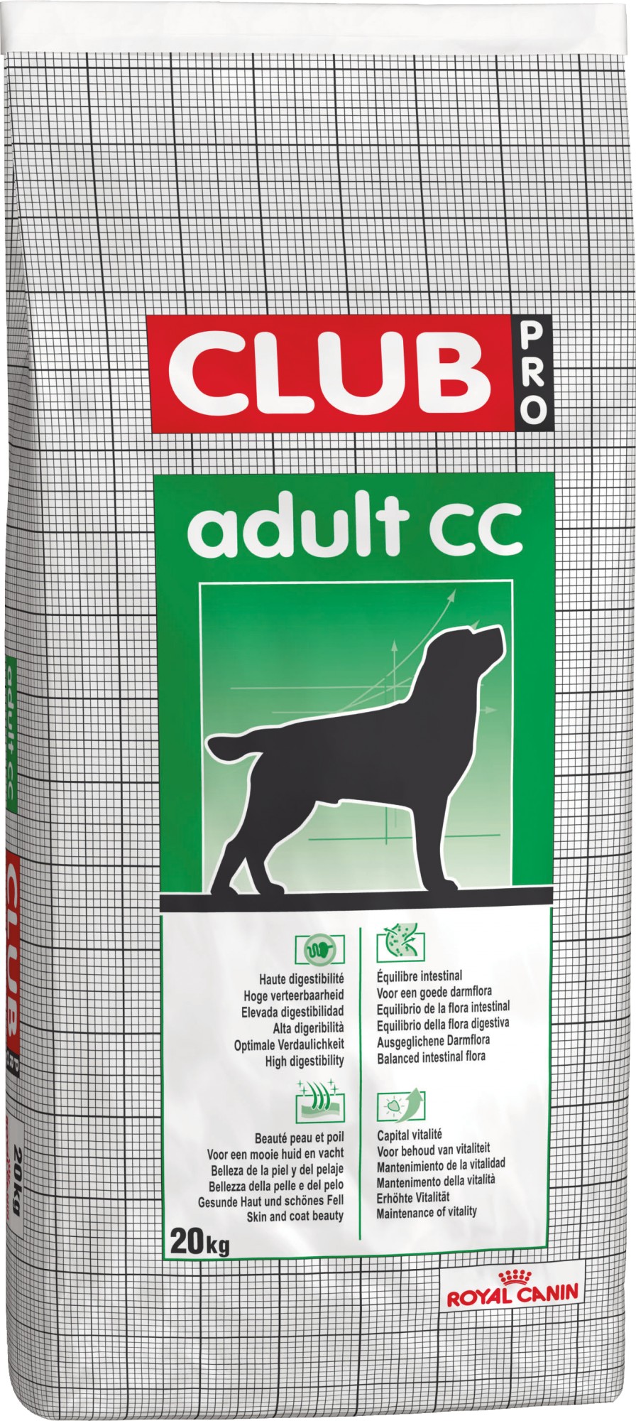 

Royal Canin Club Adult CC 20 кг Полнорационный сухой корм для взрослых собак