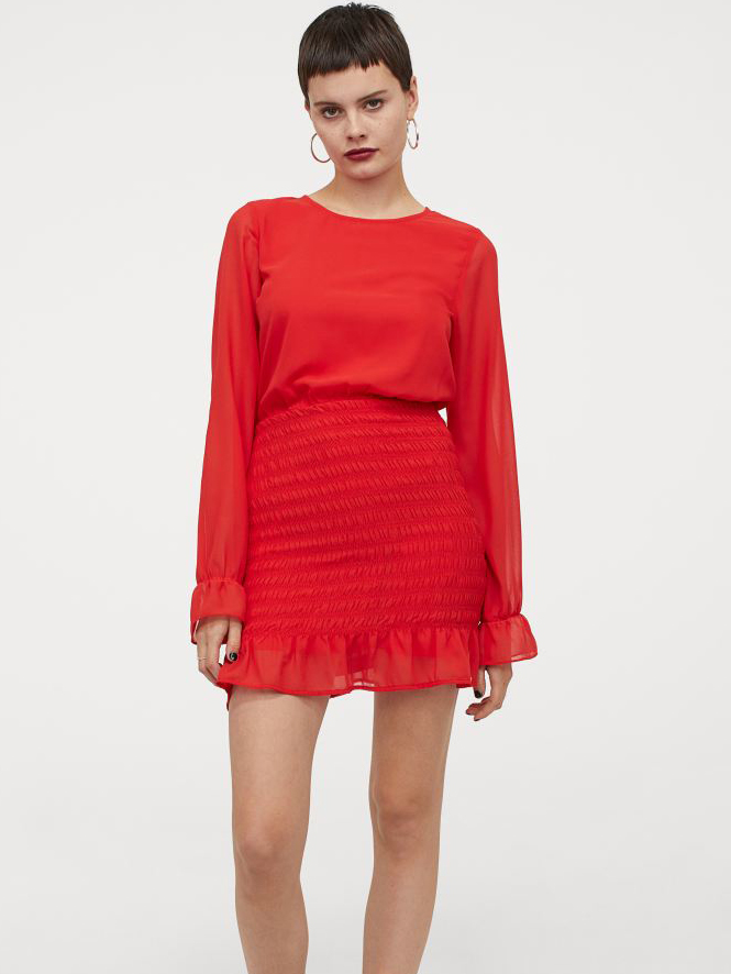 

Платье H&M Divided 060918905_red  Красное, Платье H&M Divided 060918905_red 36 Красное