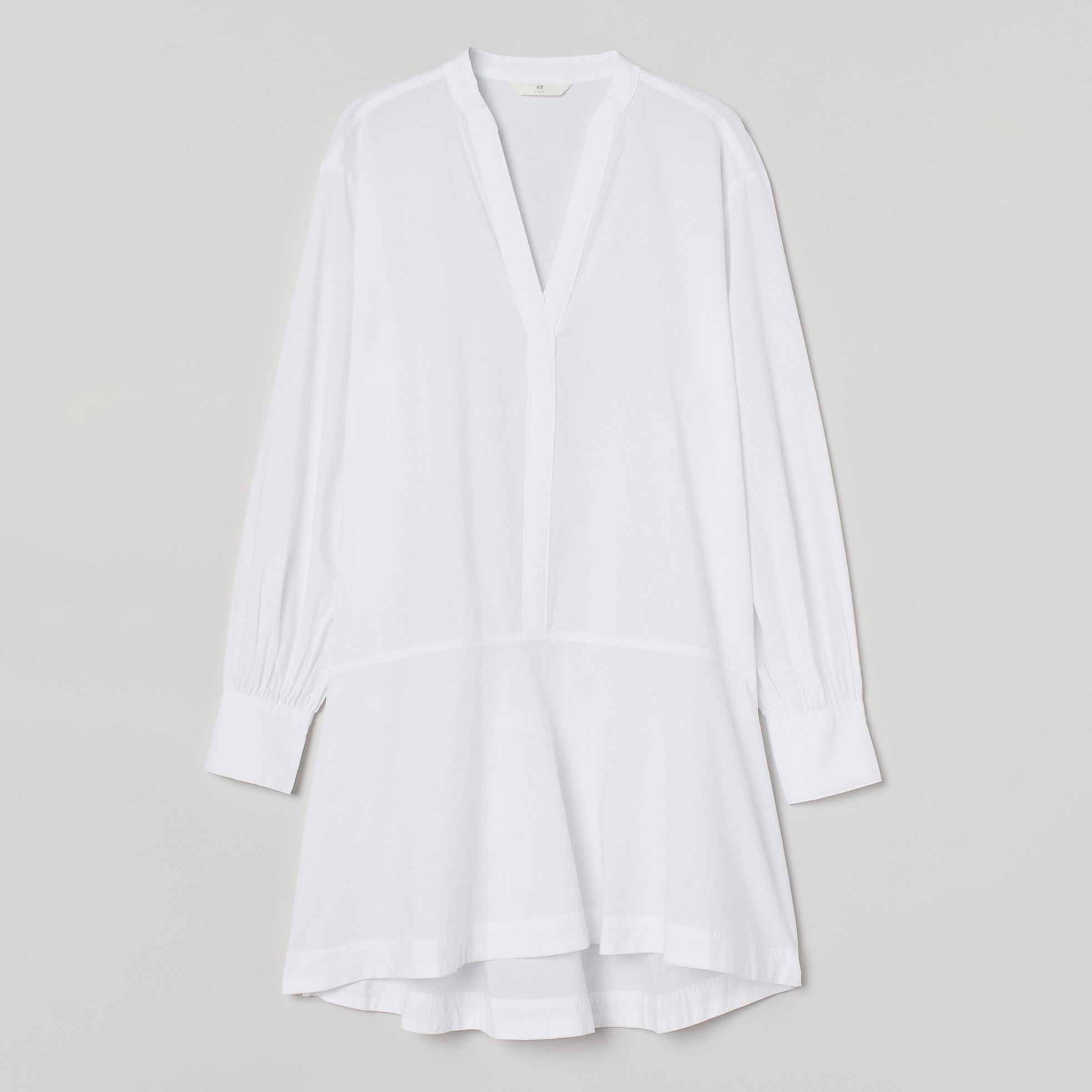 

Туника H&M 060890024  Белая, Туника H&M 060890024 L Белая