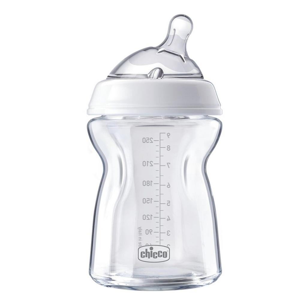 

Бутылочка для кормления Chicco Natural Feeling 0м+ 250 мл стеклянная (80623.00)