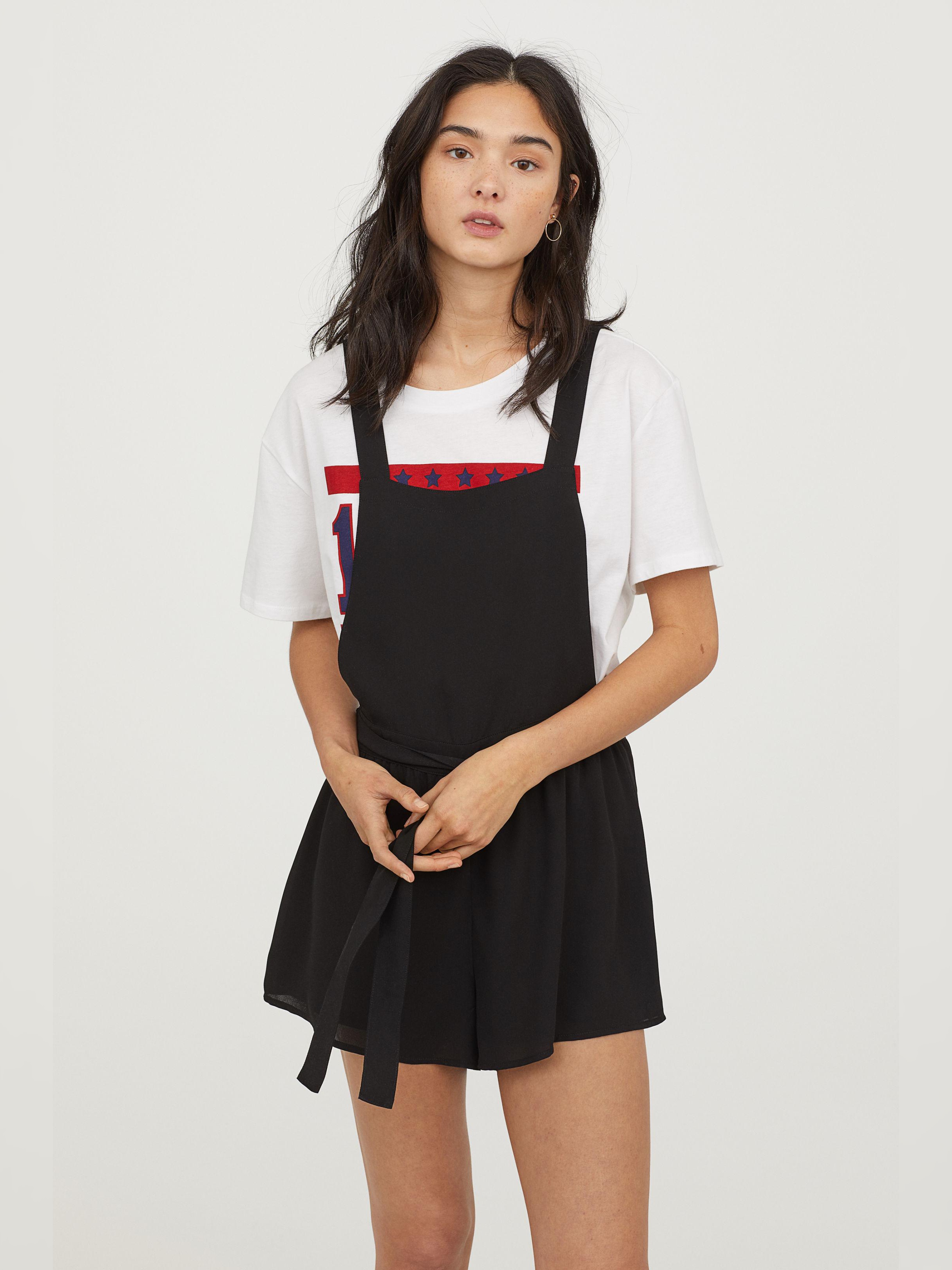 

Полукомбинезон H&M 060612730  Черный, Полукомбинезон H&M 060612730 34 Черный