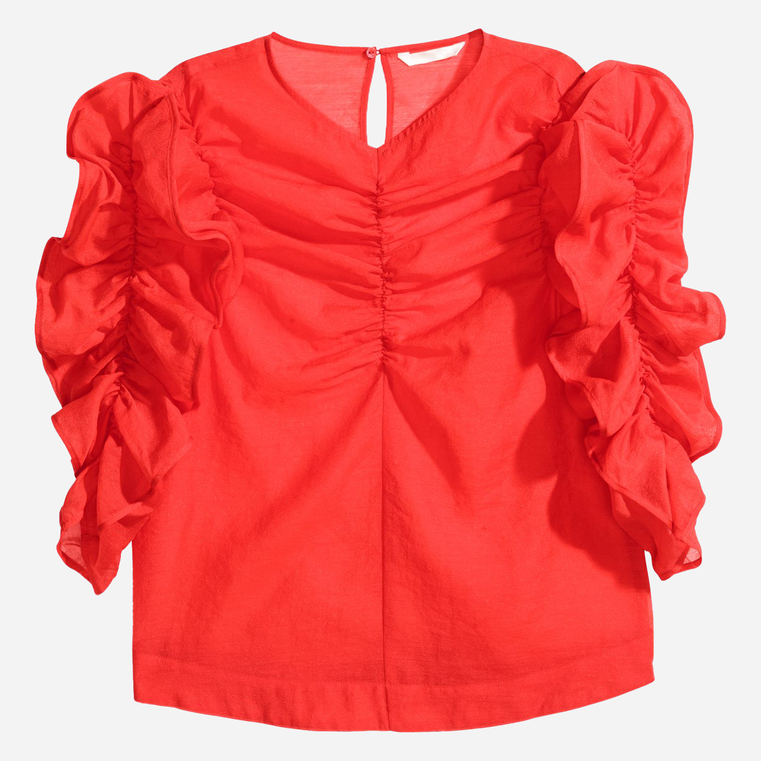 

Блузка H&M 060594618  Красная, Блузка H&M 060594618 34 Красная