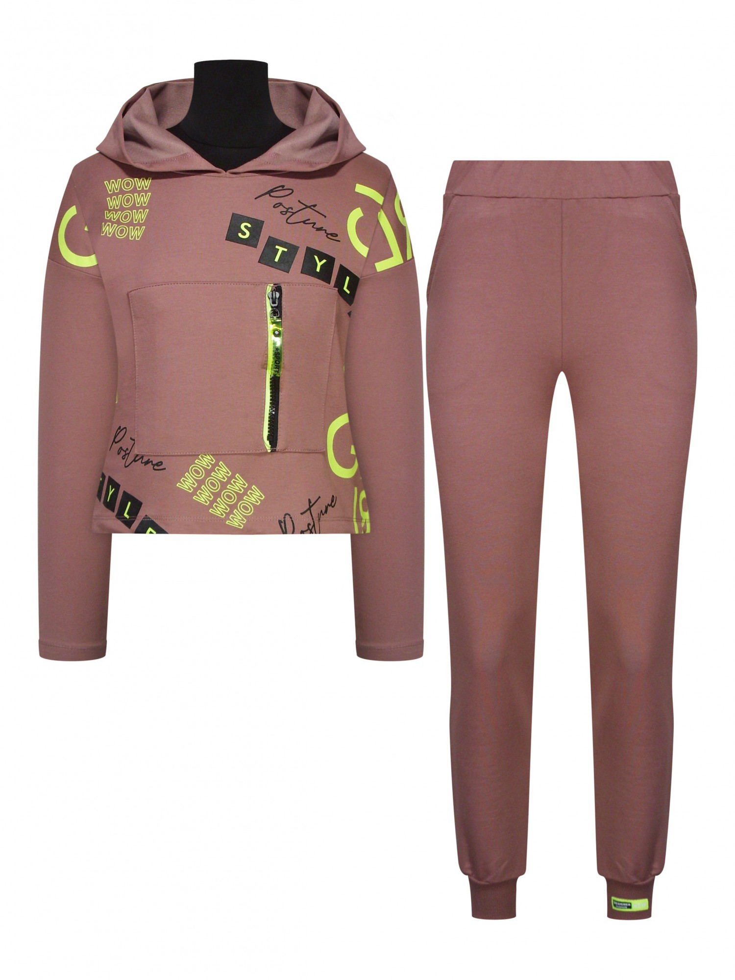 

Костюм спортивний Teto Kids 263 164 см Мокко