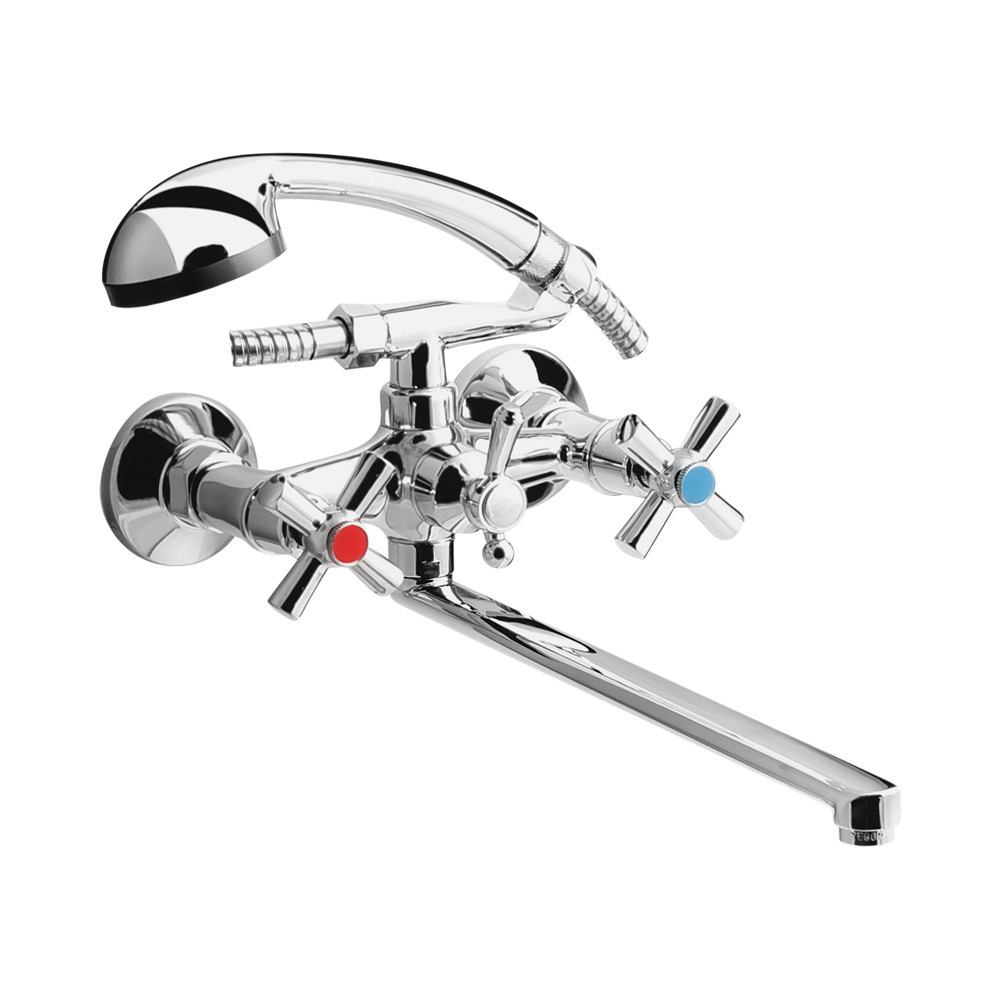 

Смеситель для ванны длинный излив WAL PRO2-B422