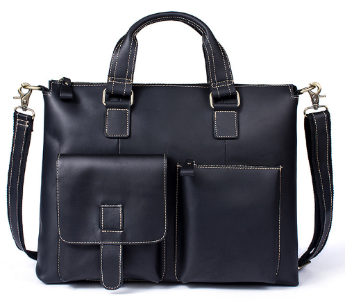 

Портфель мужской кожаный Buffalo Bags 7264AR Черный