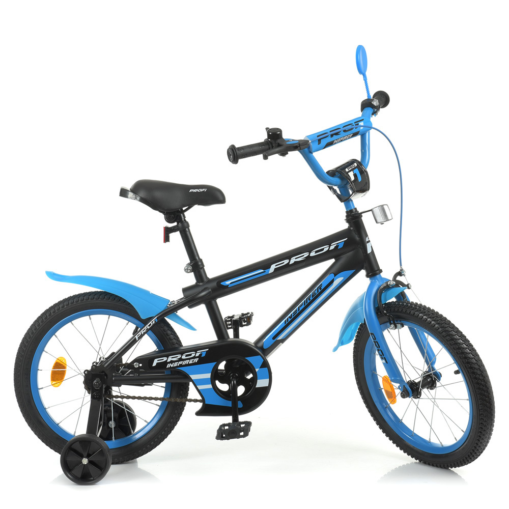 

Велосипед PROFI Inspirer SKD75 18" Y18323-1 Black / Blue mat (Y18323-1)