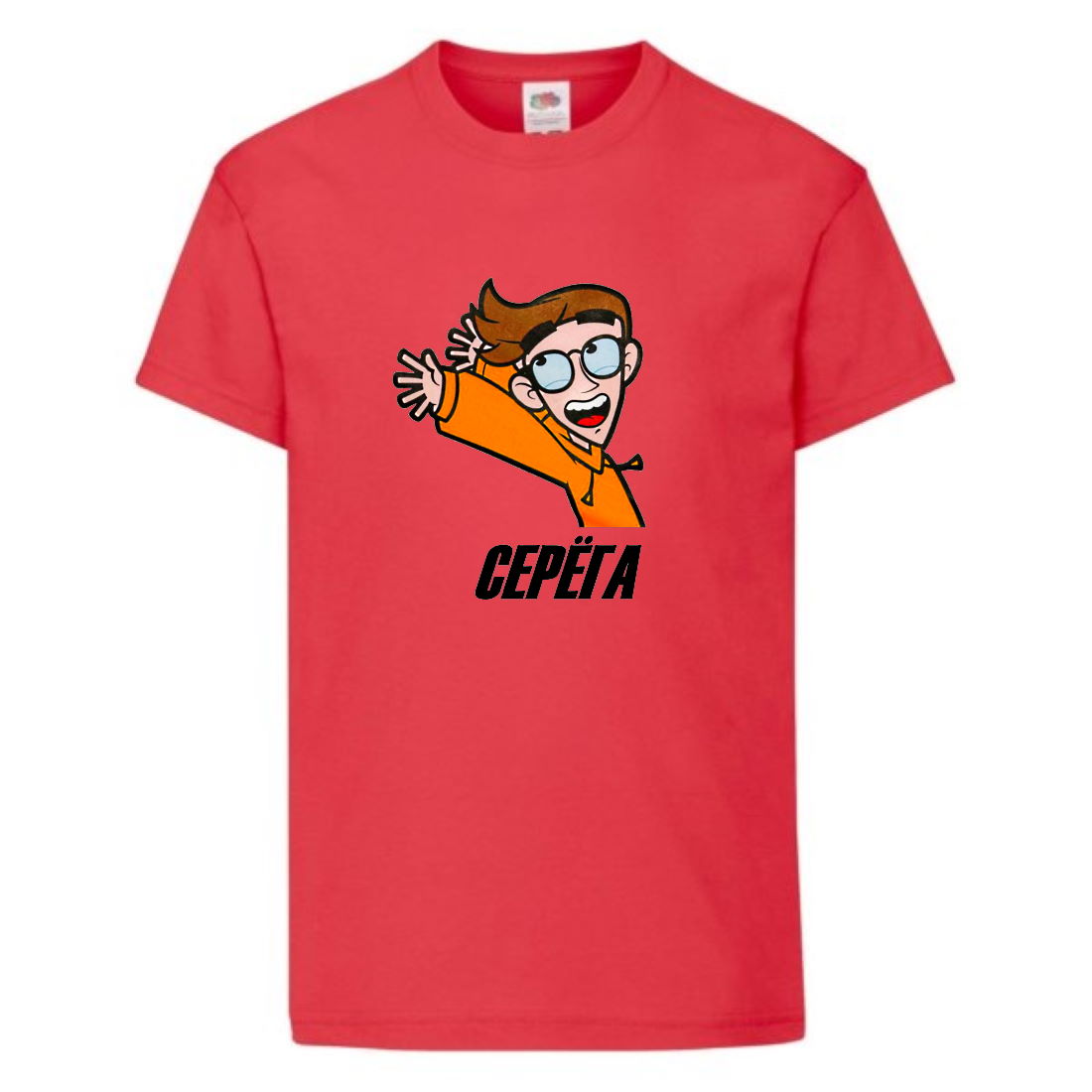 

Футболка детская Влад Бумага А4 0018 (Vlad A4) красная (VBA4 red 0018) 104 см