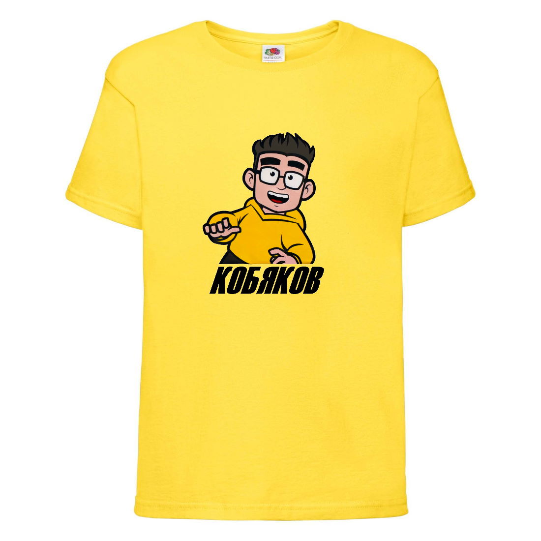 

Футболка детская Влад Бумага А4 0017 (Vlad A4) желтая (VBA4 yel 0017) 104 см