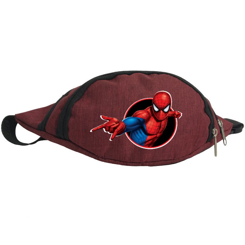 

Сумка Бананка на пояс Человек Паук 007 (Spiderman-007) Cappuccino Toys красная