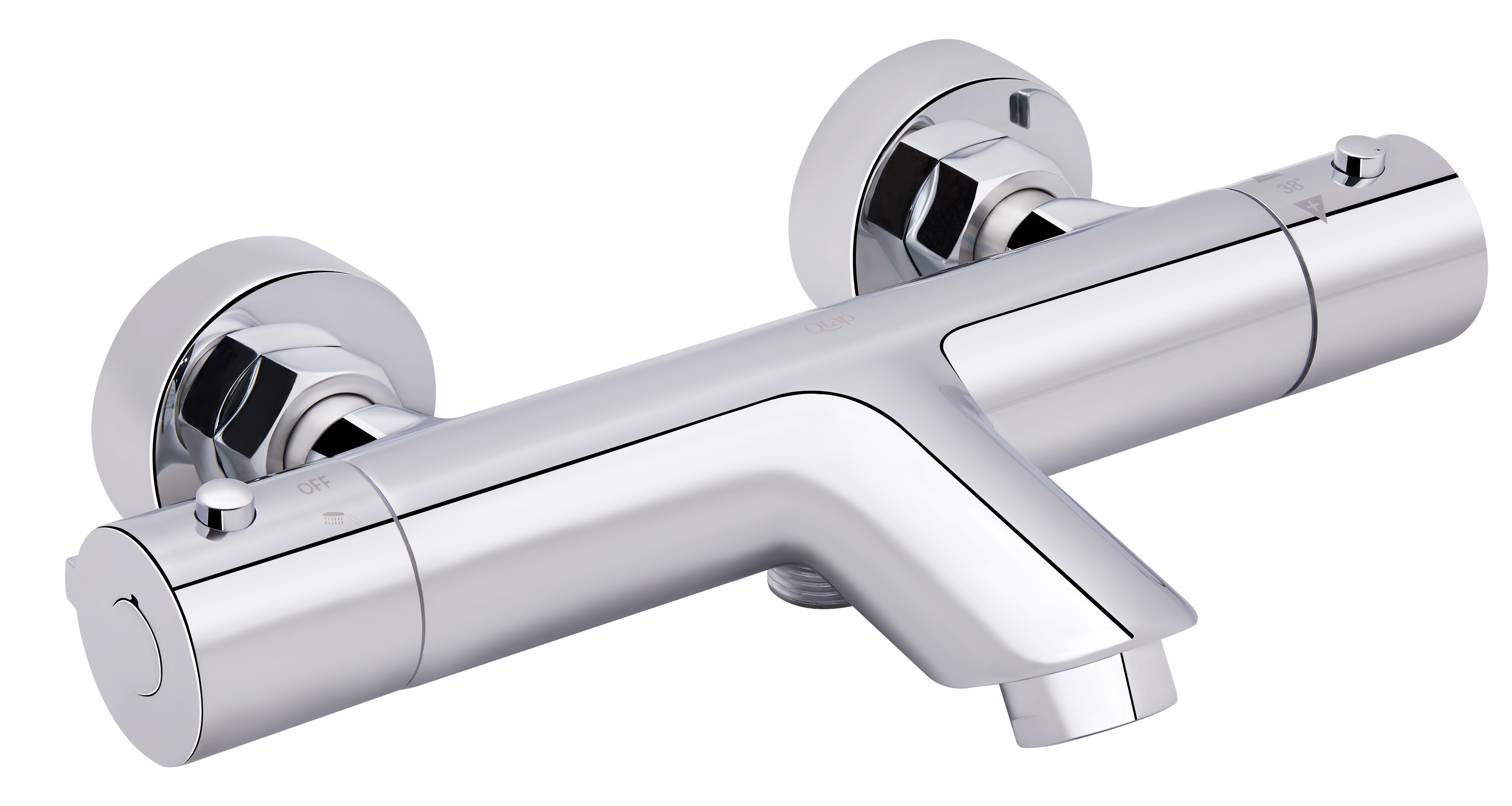 

Смеситель для ванны QTAP Inspai-Therm CRMT300800