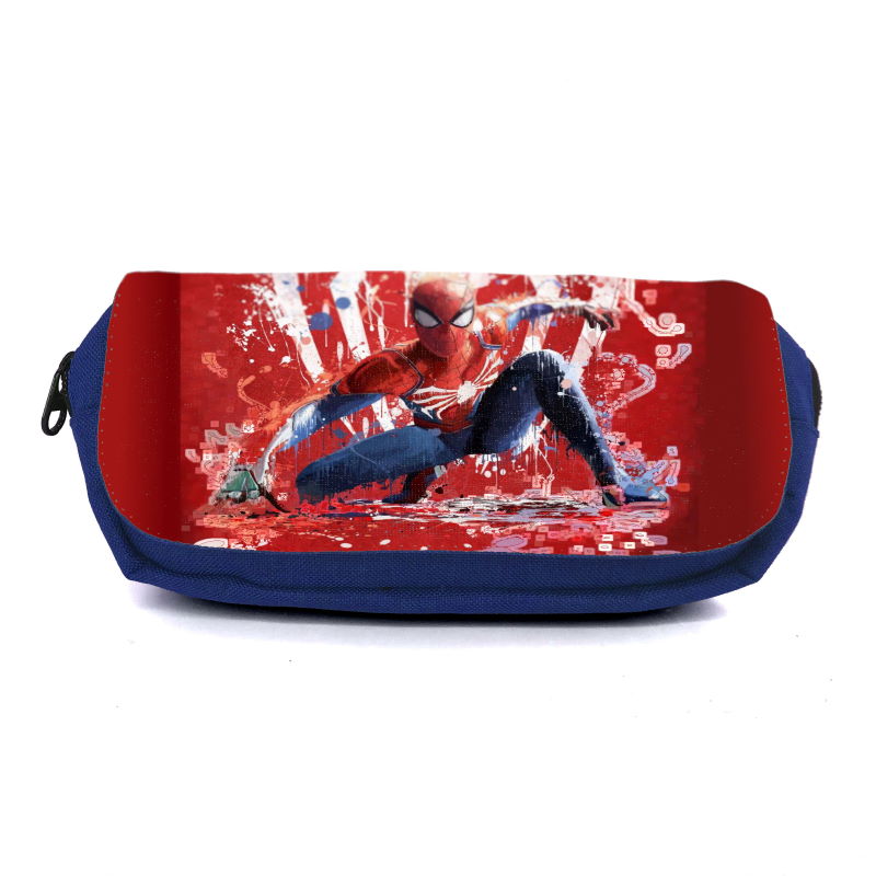 

Школьный пенал Человек Паук 040 органайзер универсальный (Spiderman-040-blue) синий