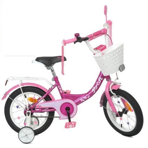 

Велосипед детский PROF1 14д. Y1416-1 Princess