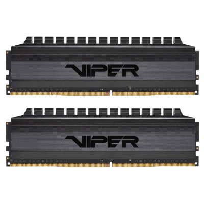 

Модуль пам'яті для комп'ютера DDR4 16GB (2x8GB) 3600 MHz Viper 4 Blackout Patriot (PVB416G360C8K)